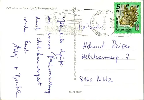 7962 - Oberösterreich - Salzkammergut , Höllengebirge , Totes Gebirge , Schafberg , Katrin , Rettenkogel , Fuschl - gelaufen 1994