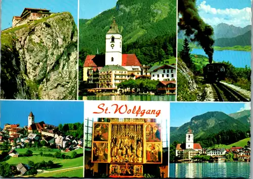 7967 - Oberösterreich - St. Wolfgang , Mehrbildkarte - nicht gelaufen