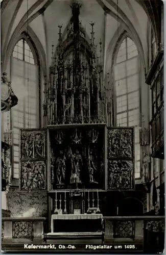 7975 - Oberösterreich - Kefermarkt , Flügelaltar um 1495 - nicht gelaufen