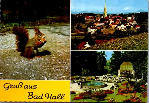 7987 - Oberösterreich - Bad Hall , Musikpavillon im Kurpark - nicht gelaufen