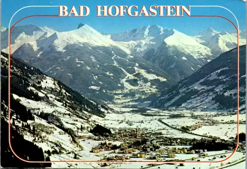 8005 - Salzburg - Bad Hofgastein mit Hohen Tauern , Panorama - gelaufen