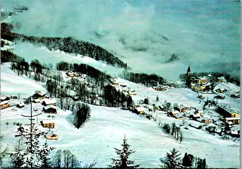 8024 - Salzburg - Dürrnberg bei Hallein , Panorama - nicht gelaufen