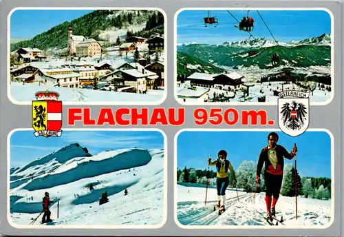 8029 - Salzburg - Flachau , Mehrbildkarte - gelaufen