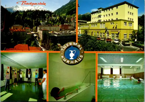 8059 - Salzburg - Bad Gastein , Kur u. Therapiezentrum , Thermal Kurhaus - nicht gelaufen