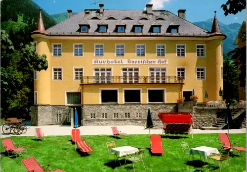 8080 - Salzburg - Bad Hofgastein , Kurhotel Bayrischer Hof - gelaufen 1982