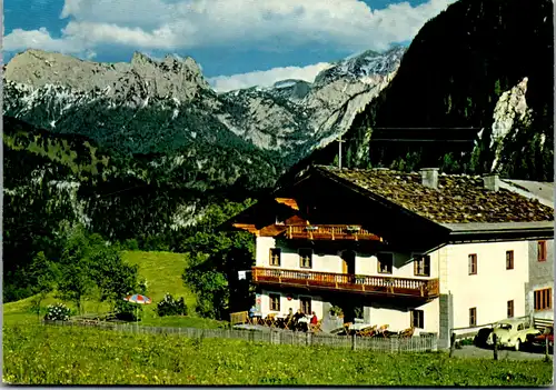 8091 - Salzburg - Unken Berg , Gasthof Pension Dietrichshorn , Ebser - gelaufen 1976