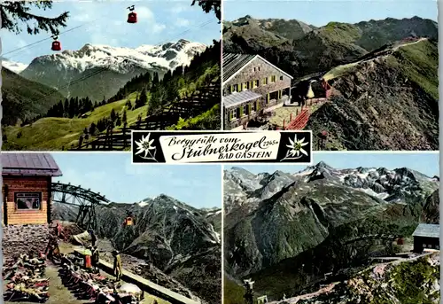 8097 - Salzburg - Bad Gastein , Berghütte vom Stubnerkogel , Mehrbildkarte - nicht gelaufen