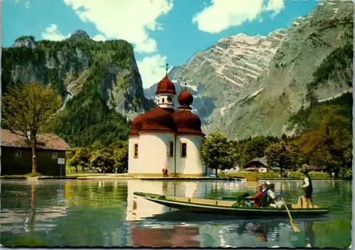 8119 - Deutschland - St. Bartholomä am Königssee mit Watzmann Ostwand - nicht gelaufen