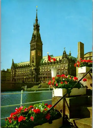 8125 - Deutschland - Hamburg , Rathaus - nicht gelaufen