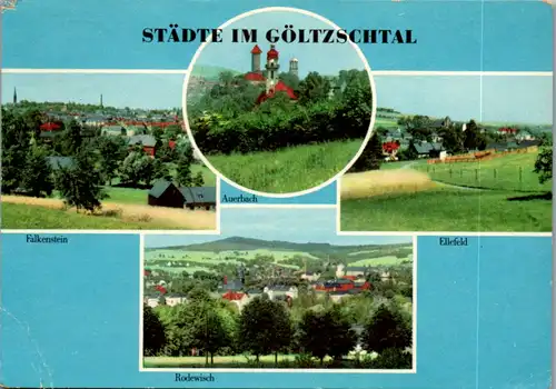 8154 - Deutschland - Göltzschtal , Falkenstein , Ellefeld , Rodewisch - gelaufen 1963