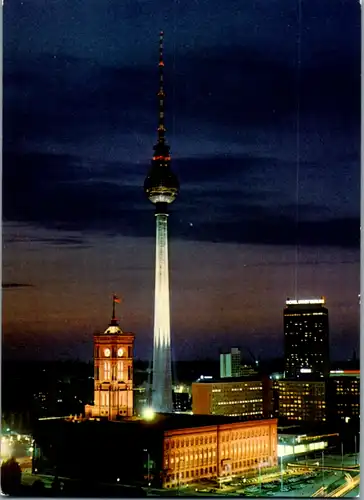 8168 - Deutschland - Berlin , Fernseh und UKW Turm der Deutschen Post - nicht gelaufen