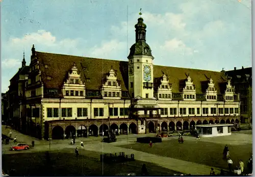 8174 - Deutschland - Leipzig , Altes Rathaus - gelaufen 1963