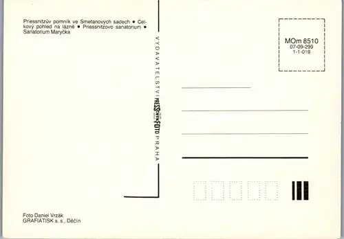 8179 - Tschechische Republik - Lázne Jeseník , Mehrbildkarte - nicht gelaufen