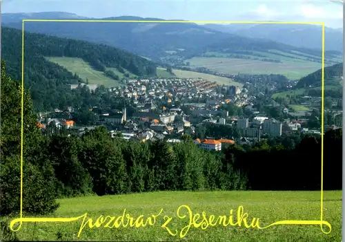 8182 - Tschechische Republik - Jeseník , Panorama - nicht gelaufen