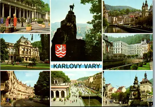 8190 - Tschechische Republik - Karlovy Vary , Mehrbildkarte - nicht gelaufen