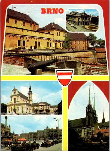 8194 - Tschechische Republik - Brno , Brünn , Mehrbildkarte - nicht gelaufen