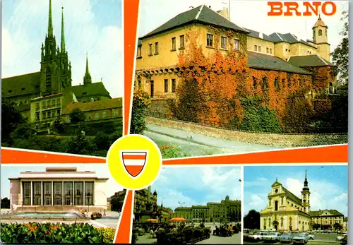 8195 - Tschechische Republik - Brno , Brünn , Mehrbildkarte - nicht gelaufen