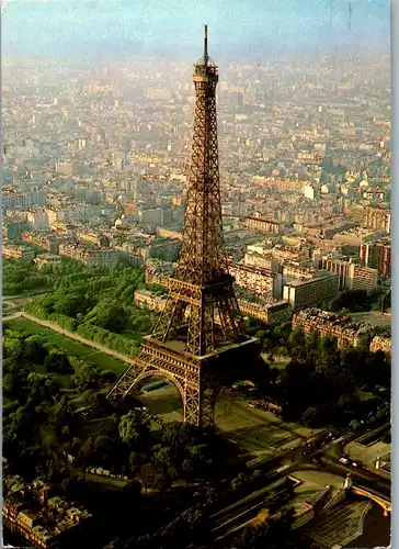 8206 - Frankreich - Paris , La Tour Eiffel , Eiffelturm - gelaufen 1986