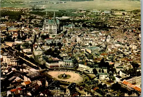 8217 - Frankreich - Chartres , Panoramique , Panorama - nicht gelaufen