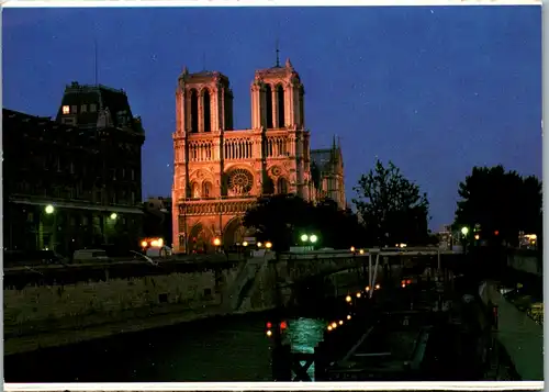 8238 - Frankreich - Paris , Notre Dame - nicht gelaufen