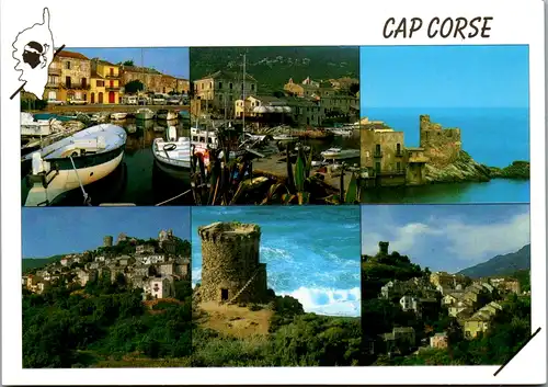 8279 - Frankreich - Cap Corse , Mehrbildkarte - nicht gelaufen
