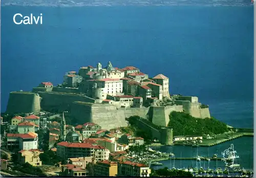 8280 - Frankreich - Calvi , La citadelle , Panorama - nicht gelaufen