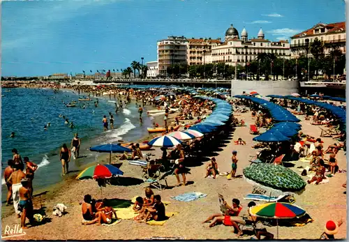 8294 - Frankreich - Saint Raphael , Cote d' Azur , La Plage , Strand - nicht gelaufen