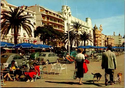 8295 - Frankreich - Nice , La Cote d' Azur , miracle de la nature , Promenade des Anglais - nicht gelaufen