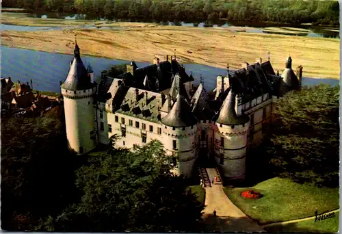 8310 - Frankreich - Chaumont sur Loire , Le Chateau , Les Merveilles du val de Loire , dominant la Loire - nicht gelaufen