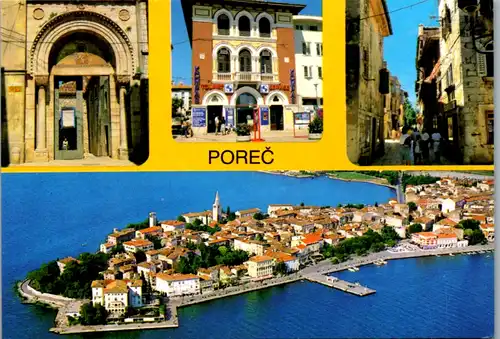 8338 - Kroatien - Porec , Mehrbildkarte - gelaufen