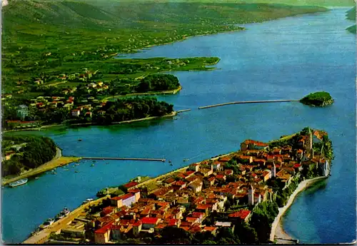 8356 - Kroatien - Rab , Panorama - gelaufen 1973