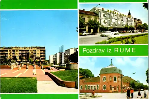 8363 - Serbien - Ruma , Mehrbildkarte - nicht gelaufen