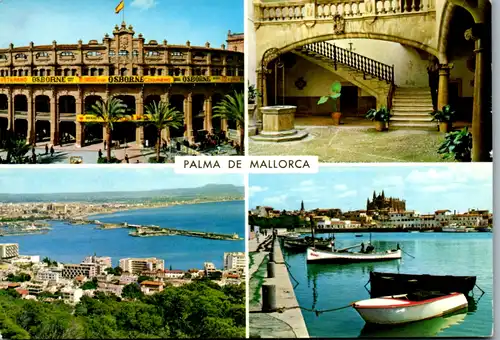 8379 - Spanien - Mallorca , Palma , Mehrbildkarte - gelaufen