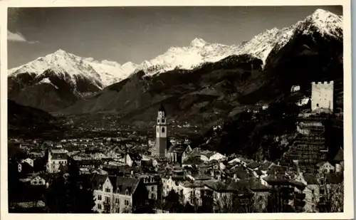 8427 - Italien - Meran , Merano , Panorama - gelaufen 1931