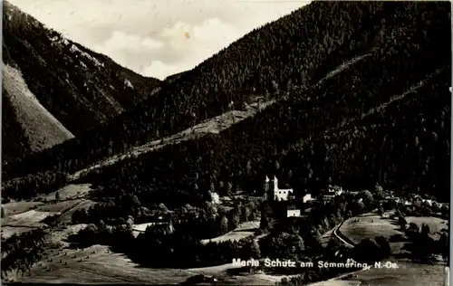 8431 - Niederösterreich - Maria Schutz am Semmering , Panorama - gelaufen 1935