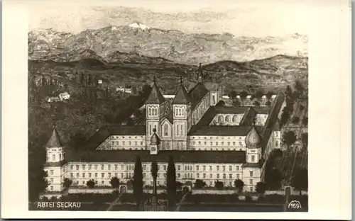 8437 - Steiermark - Seckau , Abtei Seckau - gelaufen 1927