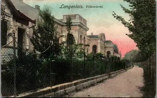 8439 - Niederösterreich - Langenlois , Villenviertel - gelaufen 1918