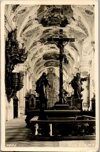 8449 - Tirol - Stams , Stift , Innenansicht - gelaufen 1943