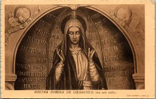8462 - Italien - Nostra Domina de Coenaculo , ora pro nobis - gelaufen 1932