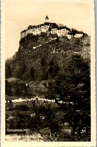 8464 - Steiermark - Riegersburg , Blick auf die Burg - gelaufen 1932