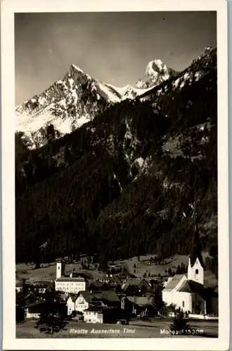 8470 - Tirol - Reutte , Ausserfern , Panorama - gelaufen 1931