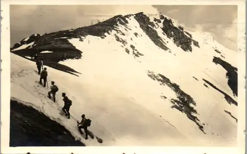 8480 - Tirol - Karwendel , Hafelekar - gelaufen 1926