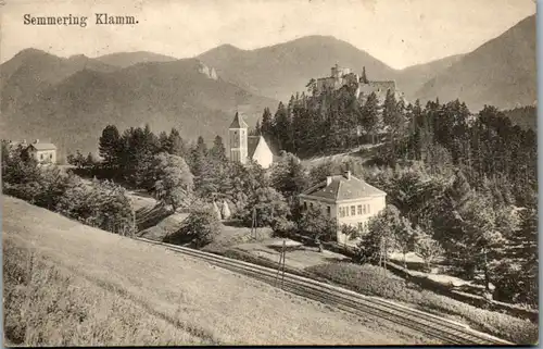8483 - Niederösterreich - Semmering Klamm - gelaufen 1905