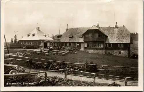8500 - Steiermark - Stubalpe , Gaberlhaus , Auto - gelaufen 1928
