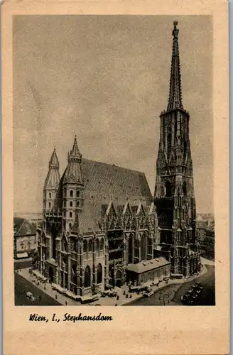 8506 - Wien - Wien I , Stephansdom - nicht gelaufen
