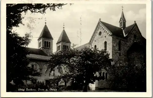8511 - Steiermark - Seckau , Abtei Seckau , Dom von Osten - gelaufen 1930