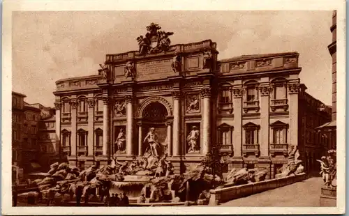 8518 - Italien - Roma , Fontana di Trevi - nicht gelaufen