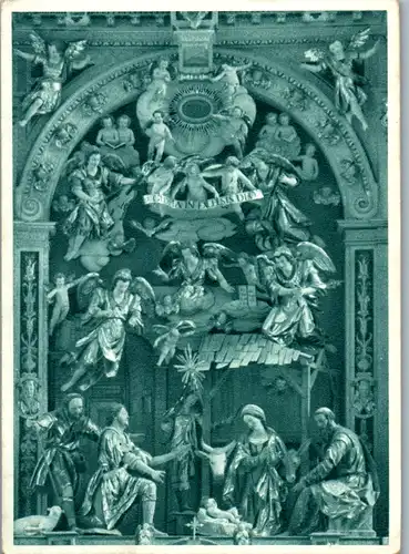 8543 - Deutschland - Augsburg , Krippe vom Hochaltar des ehem. Reichsstiftes St. Ulrich und Afra - nicht gelaufen