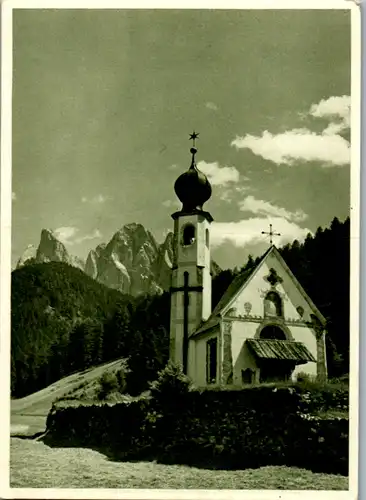 8544 - Italien - Villnößtal , Villnöß , Kirche - nicht gelaufen