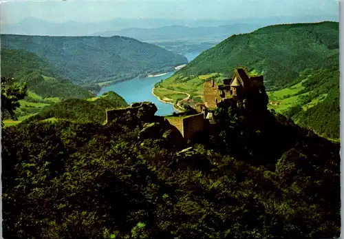 8560 - Niederösterreich - Aggstein an der Donau , Ruine , Wachau - gelaufen 1974